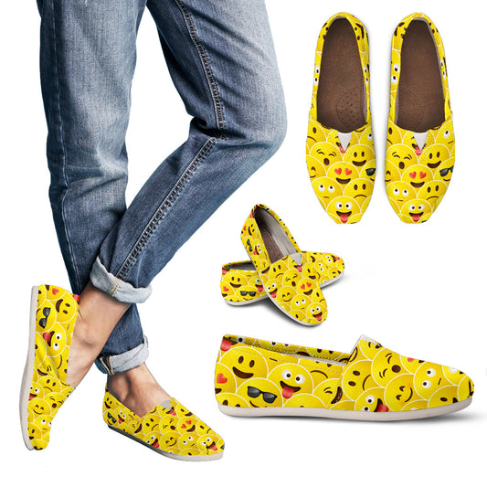 Yellow Emoji Shoes