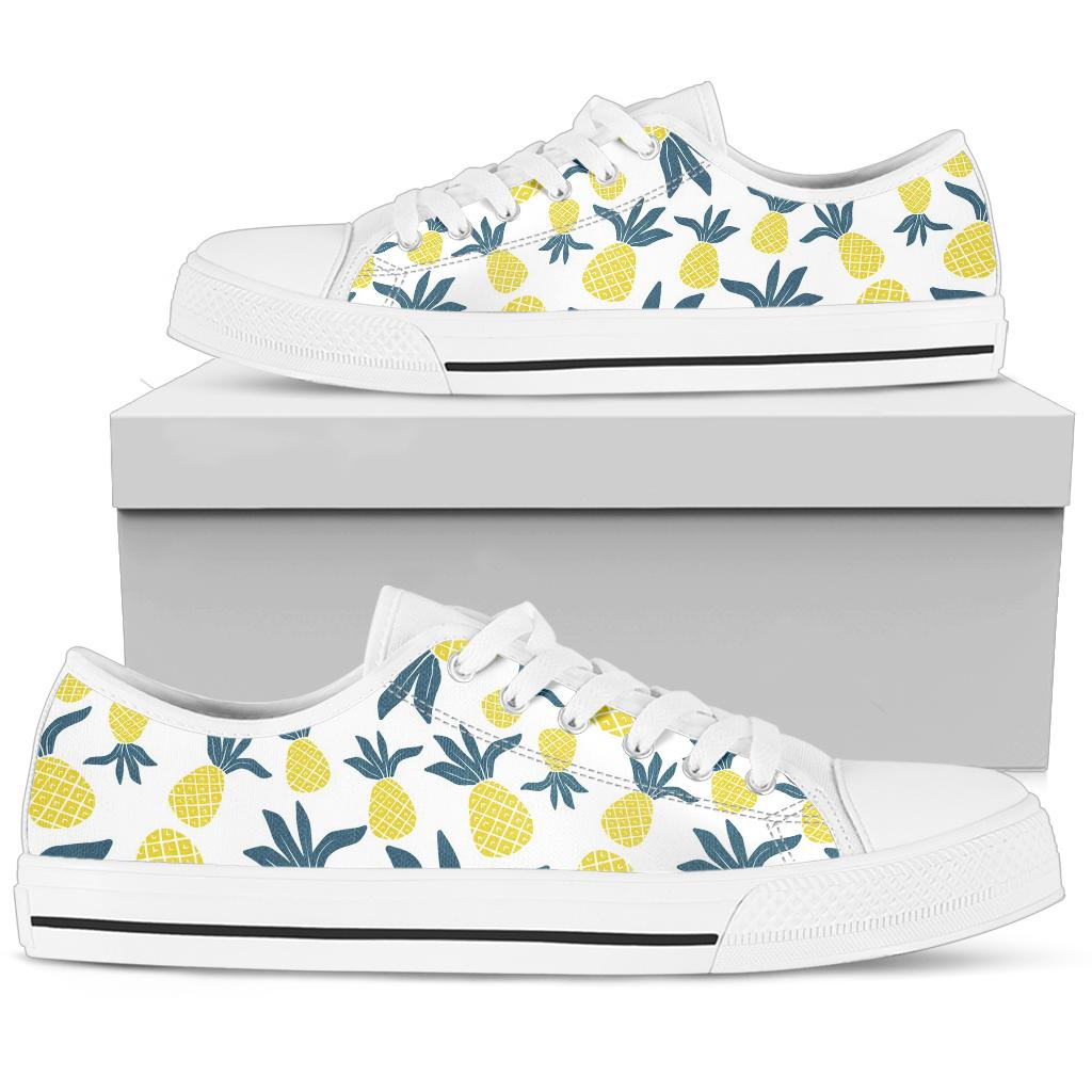Cute Pineapple Low Top Shoes