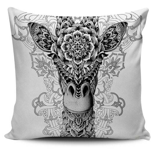 GIRAFFE ORNATE PILLOW COVER