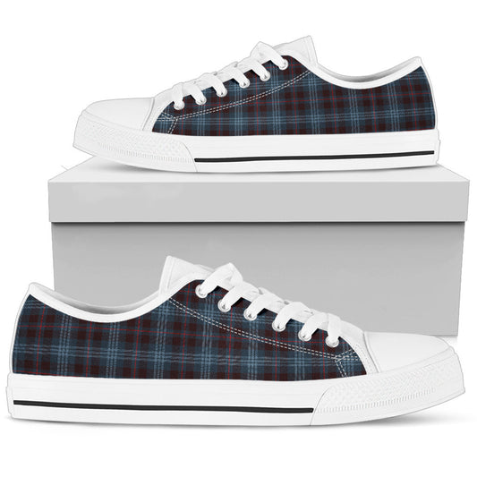 Blue Plaid Shoes