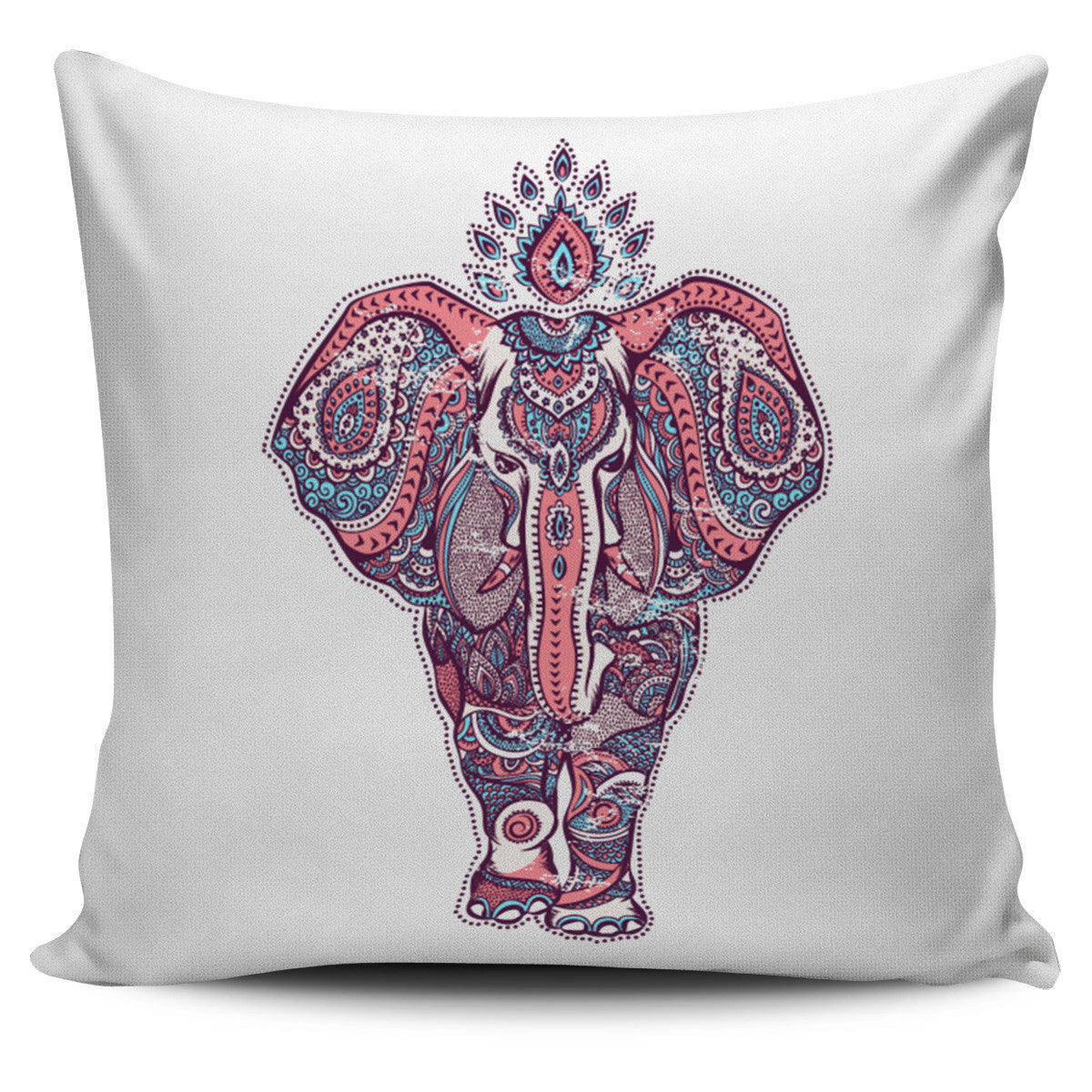 BLUE MANDALA PILLOW COVERS