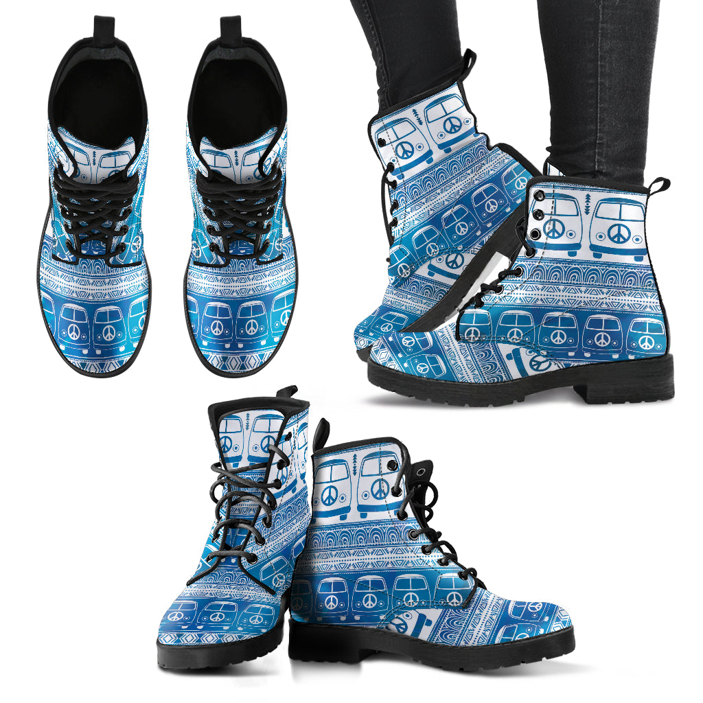 Hippie Peace Women's Leather Boots
