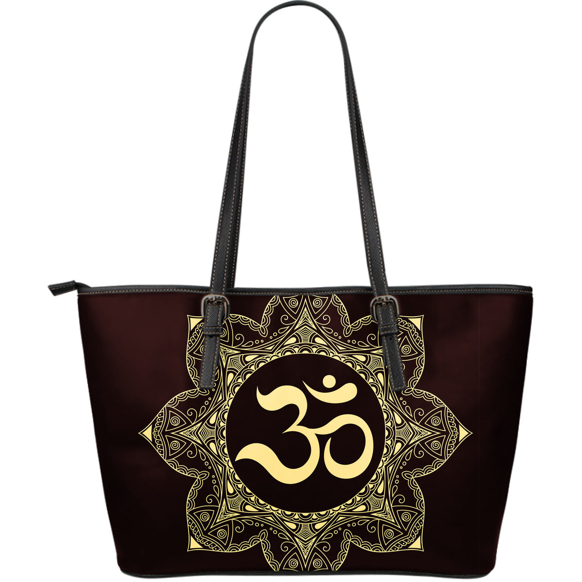 Aum Mandala Double-Sided Tote Bag