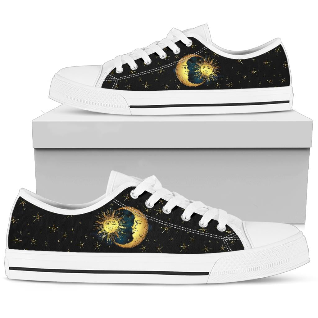 Sun Moon Low Top Shoes