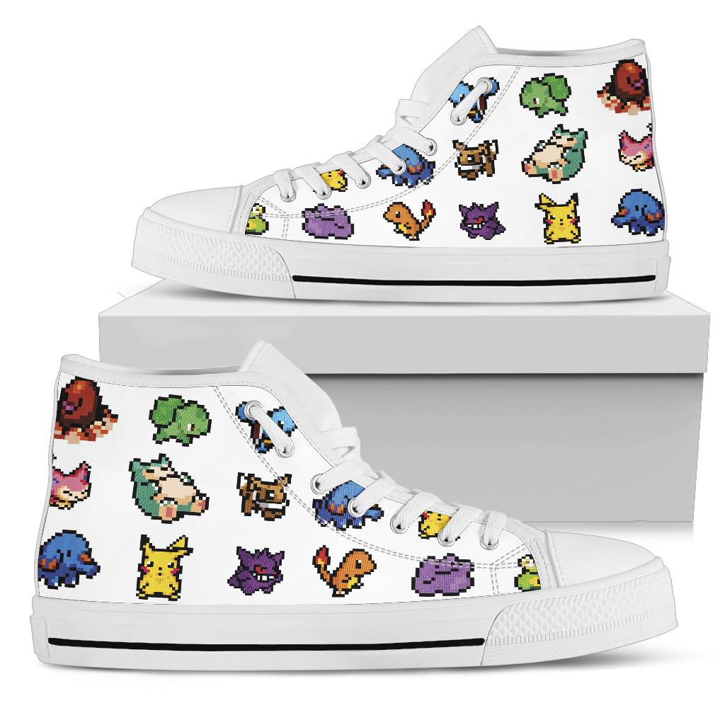 8-Bit Starter Pokemon Shoes