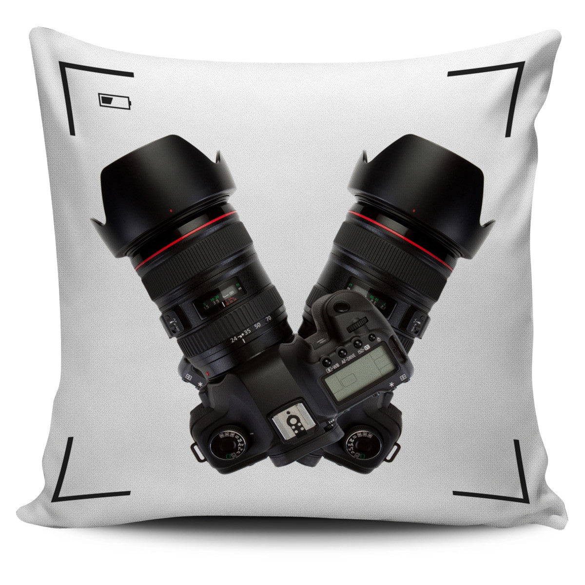 Camera Pillow Covers