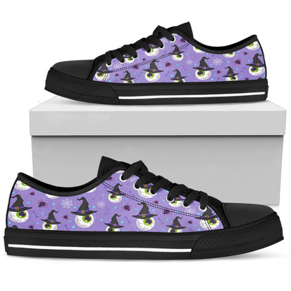 Halloween Eyeball Shoes Black Sole