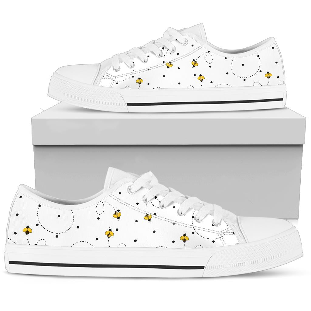 White Bee Low Top Shoes