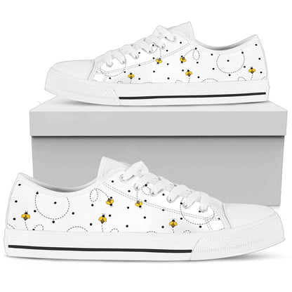 White Bee Low Top Shoes