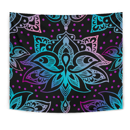 Pink & Purple Decor Wall Tapestry