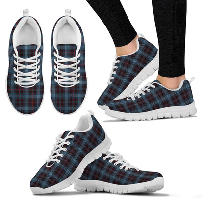 Blue Plaid Sneakers