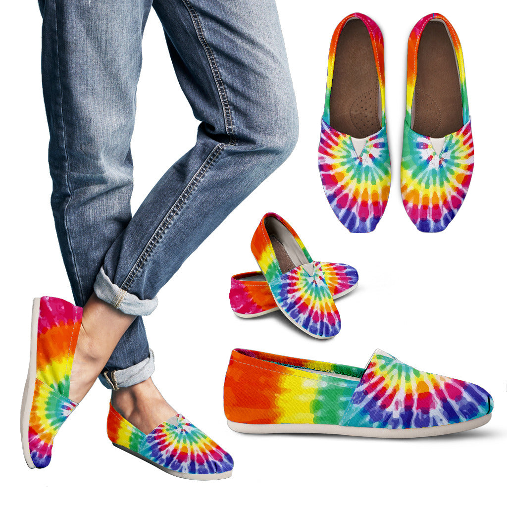Rainbow Slip-On Shoes