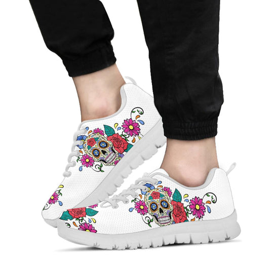Skull Rose Shoes