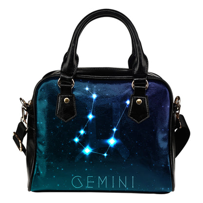 Gemini Zodiac Shoulder Handbag