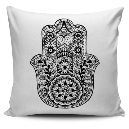 BLUE MANDALA PILLOW COVERS