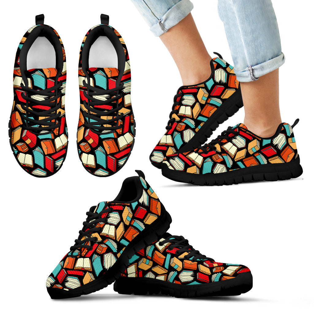 Book lovers Pattern - Sneakers