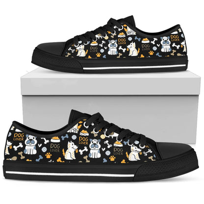 Dog Lover Shoes Black Sole