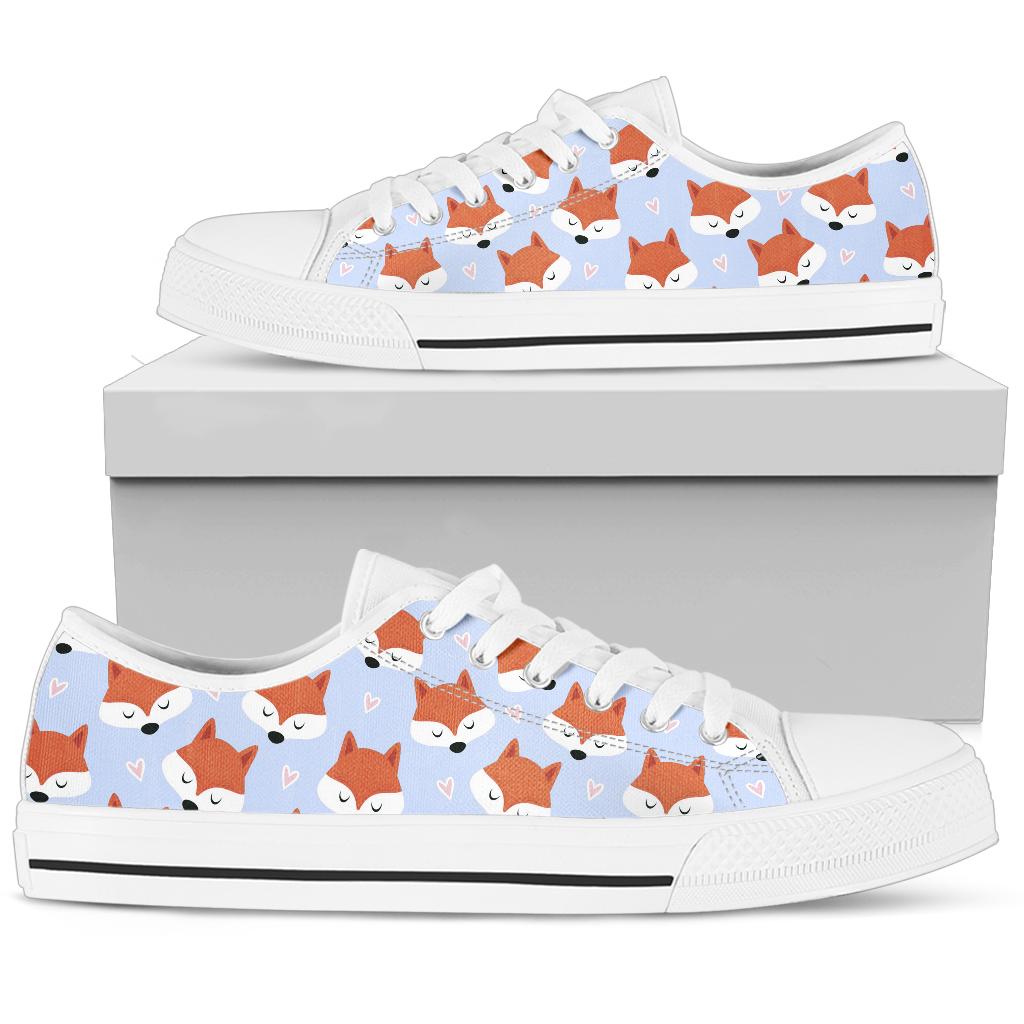 Fox Lover Low Top Shoes
