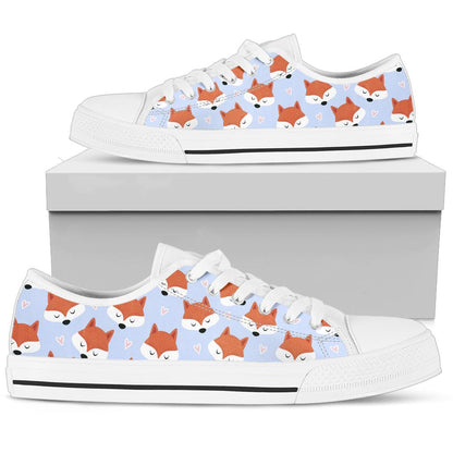 Fox Lover Low Top Shoes