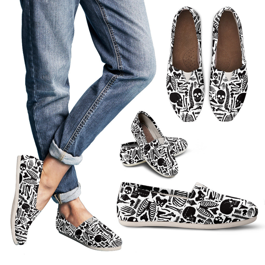 Skeleton Slip-On Shoes