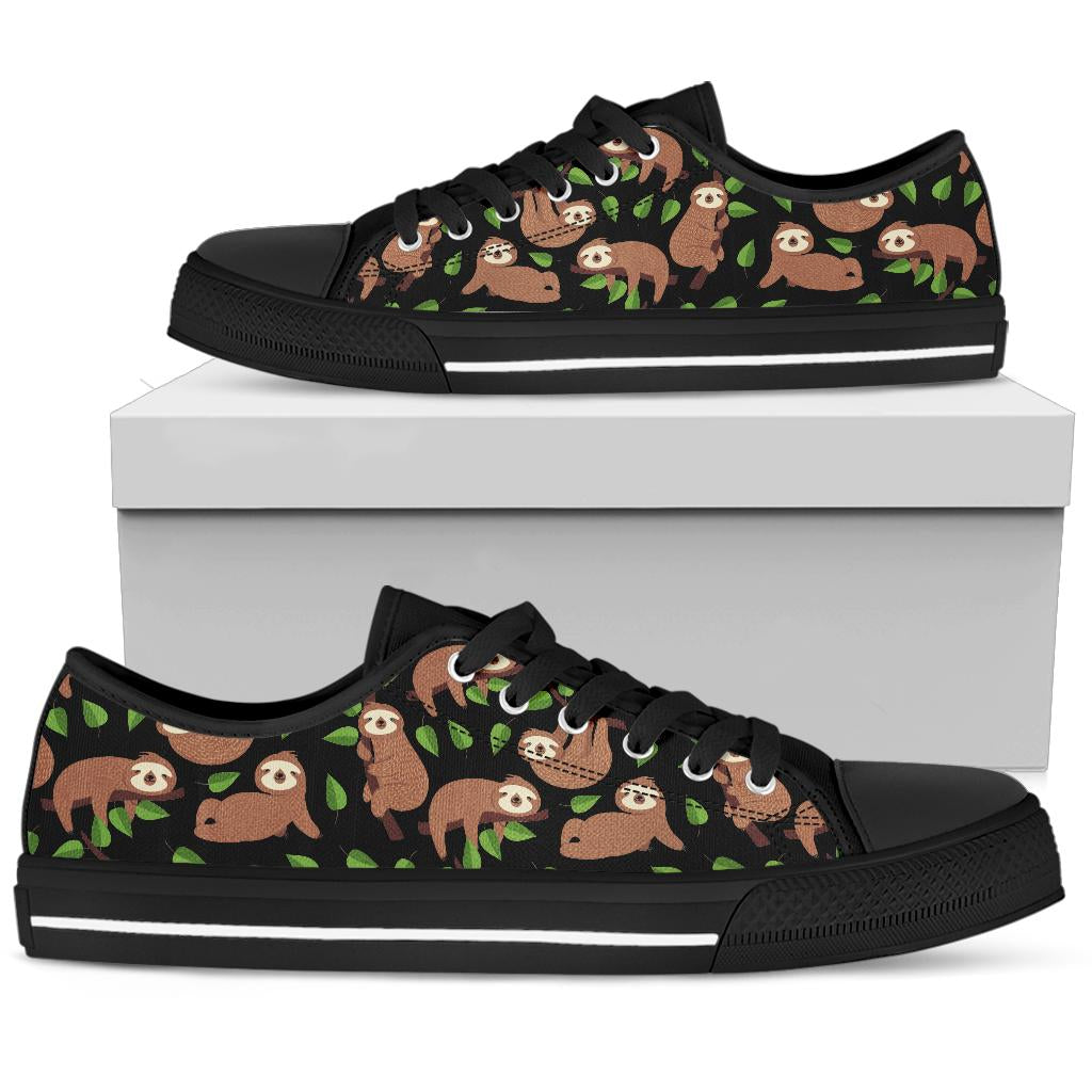 Sloth Casual Shoes Black Sole