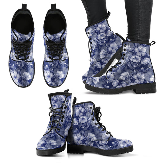 Cherry Blossom 2 Handcrafted Boots