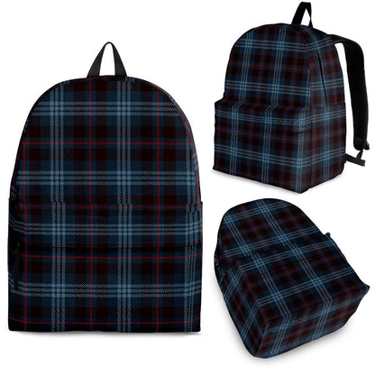 Blue Plaid Backpack