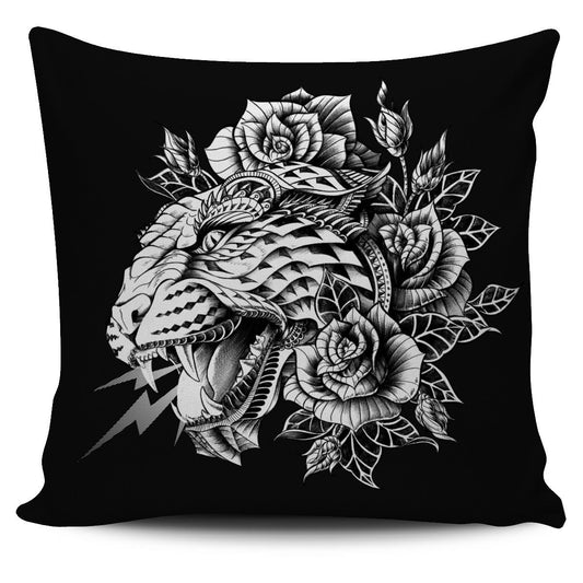 ORNATE LEOPARD ORNATE ANIMAL PILLOW COVER