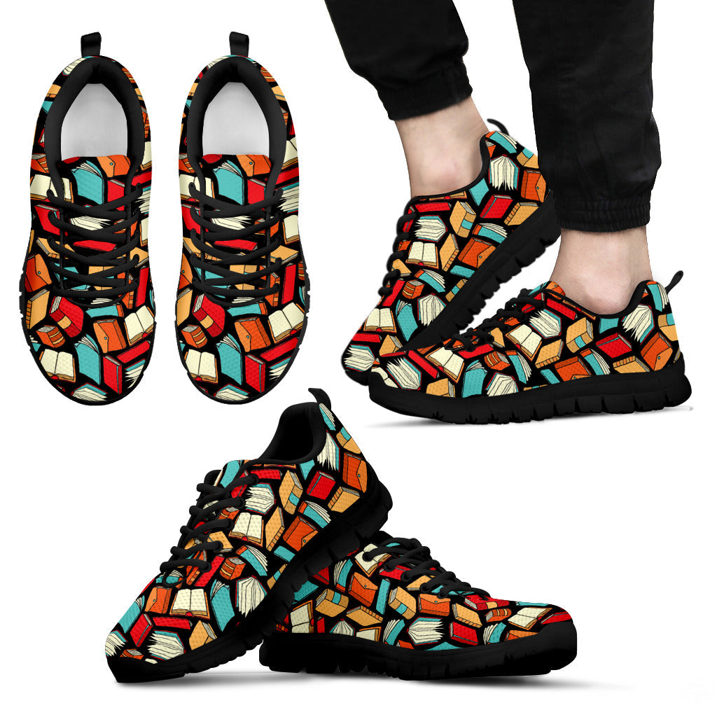 Book lovers Pattern - Sneakers
