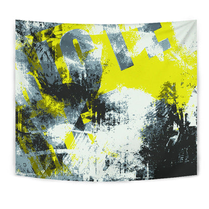 Colorful Abstract Art Wall Tapestry