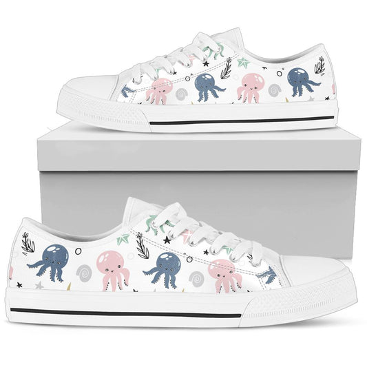 White Octopus Shoes