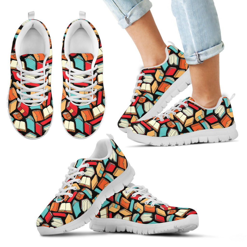 Book lovers Pattern - Sneakers