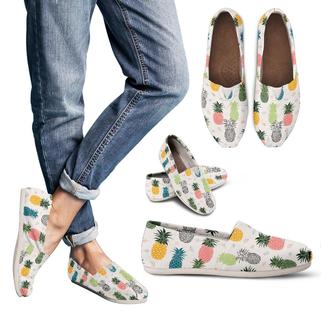 Cute Pineapple Slip-On Shoes
