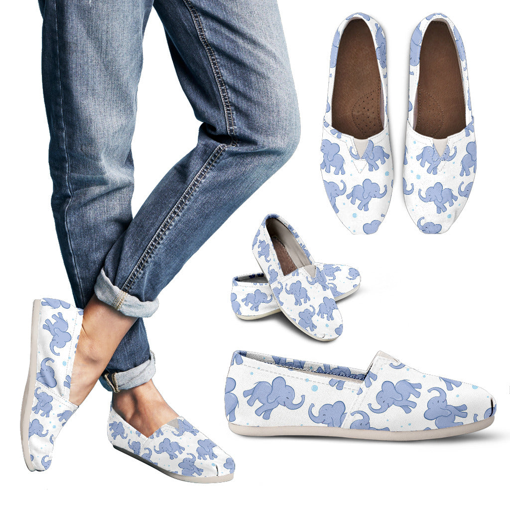 Happy Elephant Slip-On Shoes
