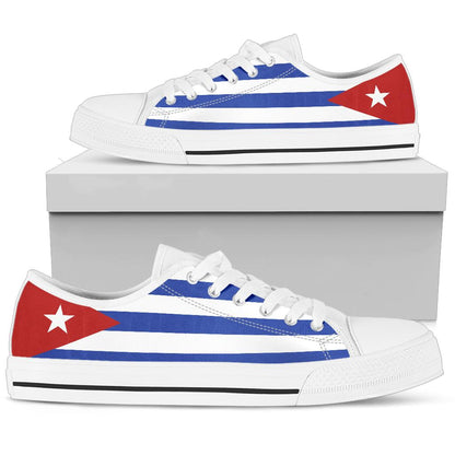 Cuba Flag Low Top Shoes