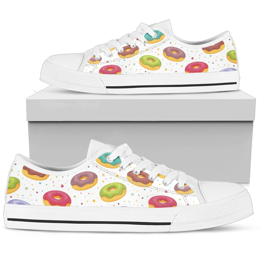 Donut Lover Low Top Shoes