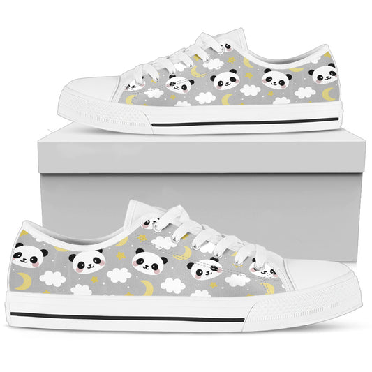 Panda Shoes Womens Low Tops