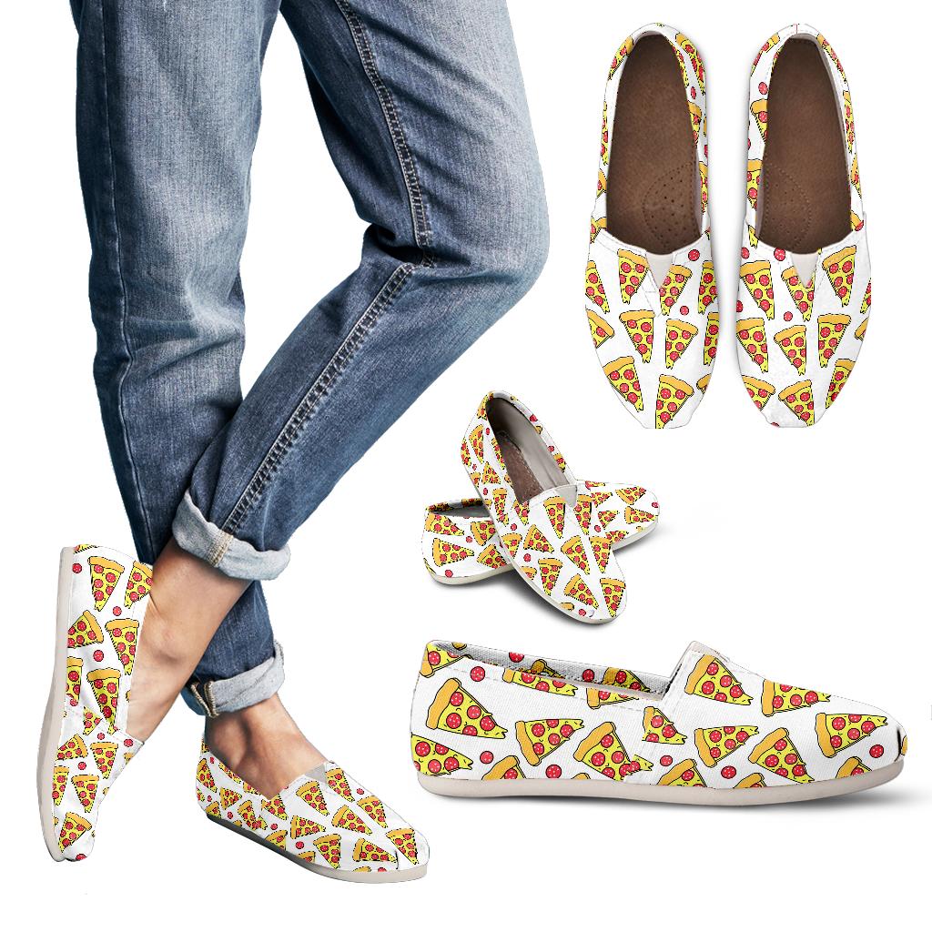 Cute Pizza Slip-On Shoes