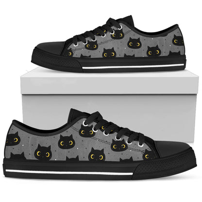 Black Cats Shoes Black Sole
