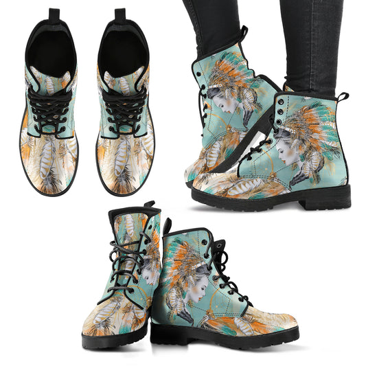 Native Girl Women's Leather Boots