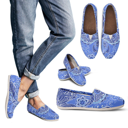 Purple Butterflies Decor Casual Shoes