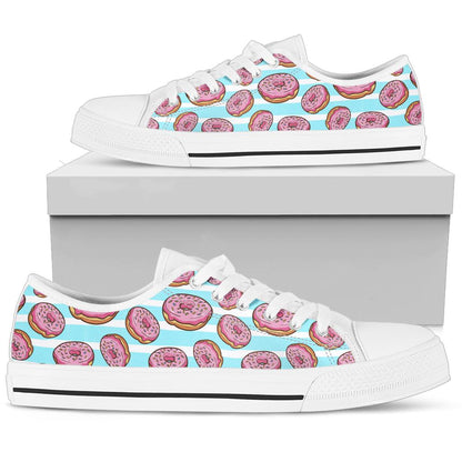 Kawaii Donuts Low Top Shoes