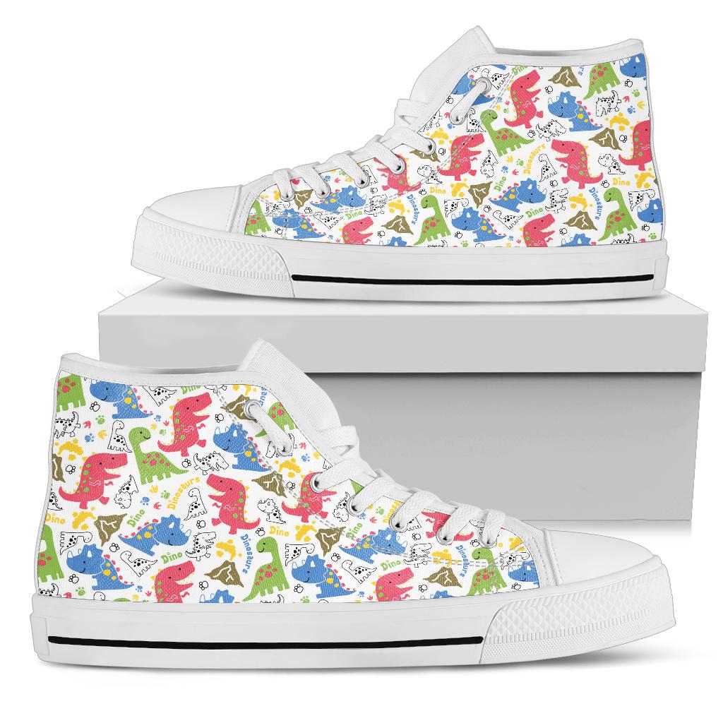 Colorful Dinosaurs Shoes