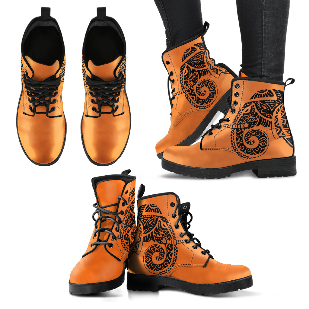 Tribal Elephant Womens Boots