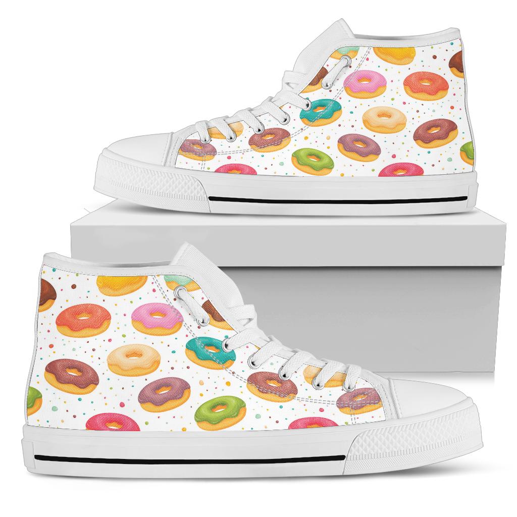 Donut Shoes High Top Sneakers for Women & Men