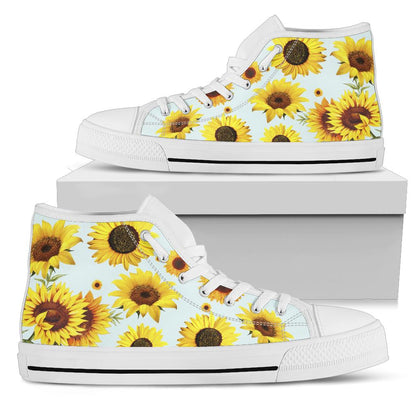 Sunflower High Top Shoes