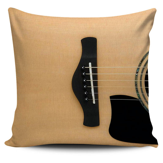 Folk Guitar Pillow Cover