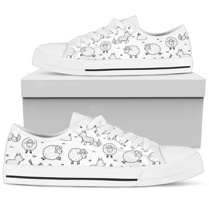 Sheep Shoes Low Top Sneakers for Women & Men
