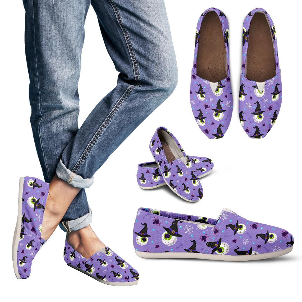Halloween Witch Slip-On Shoes