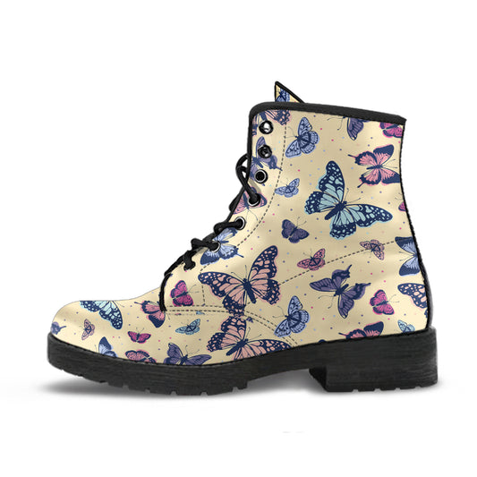 Yellow Butterfly Boots